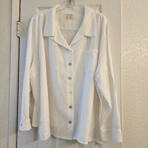 Boheme Linen Oversized Blouse